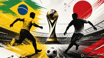 Illustration du match Brésil VS Japon, le 29/06/2026 18:00, stade Houston Stadium