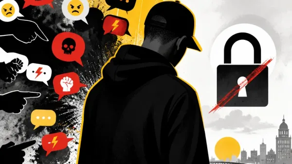Illustration editoriale pour Oli menacé de mort après son appel contre le RN, il a bloqué son compte