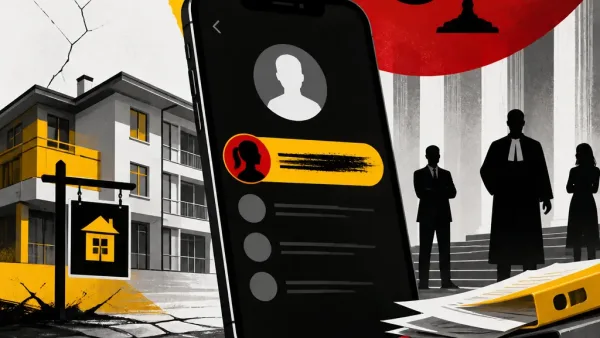 Illustration editoriale pour Stéphane Plaza a attribué un surnom dégradant à une ex dans son répertoire téléphonique