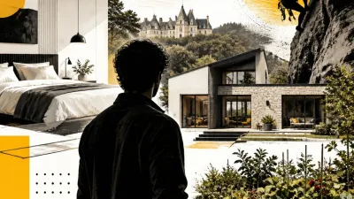Illustration editoriale pour François Civil aménage une master bedroom et un potager dans sa maison de Fontainebleau