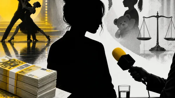 Illustration editoriale pour Lucie Bernardoni a gagné 40 000 euros pour participer à Danse avec les stars