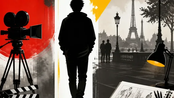 Illustration editoriale pour Jack Depp sort de l’ombre : rare apparition à Paris pour son premier film