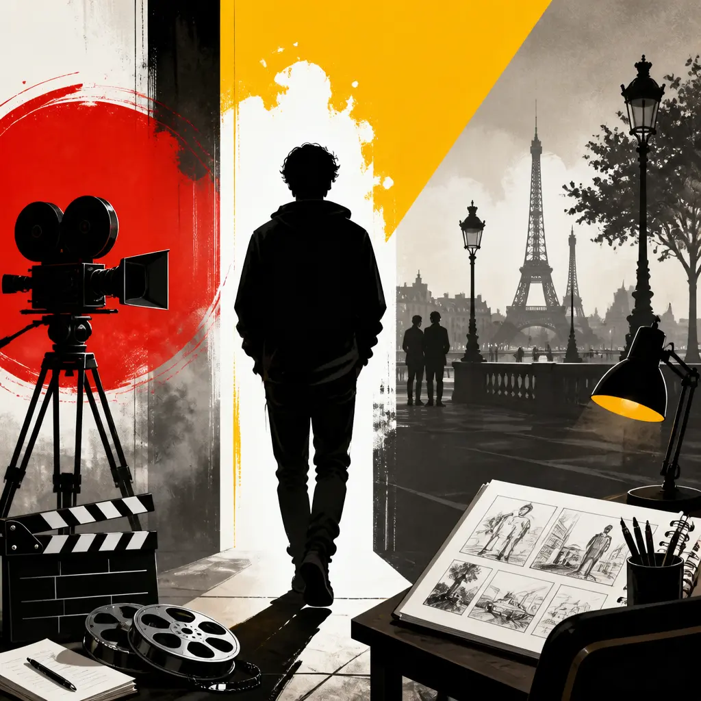 Illustration editoriale pour Jack Depp sort de l’ombre : rare apparition à Paris pour son premier film