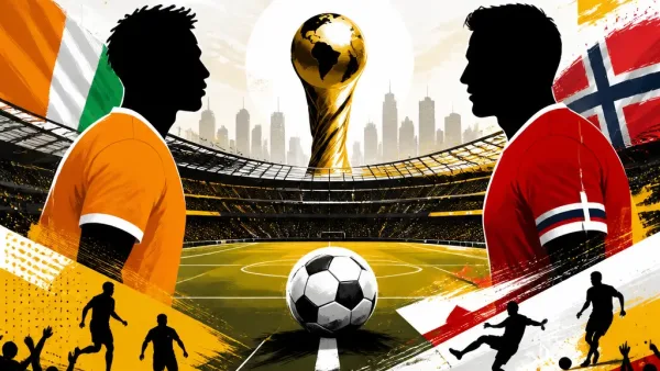 Illustration du match Côte d'Ivoire VS Norvège, le 30/06/2026 18:00, stade Dallas Stadium