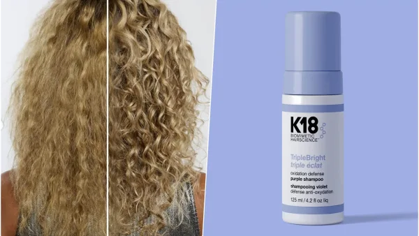 "Un blond comme au premier jour" : K18 lance un soin parfait pour prendre soin de ses cheveux blonds en été