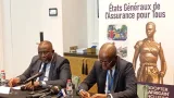 Les présidents de la FANAF et de l'Association des sociétés d'assurance du Bénin