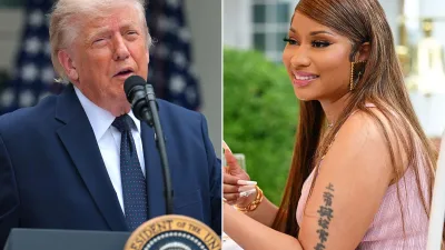 Donald Trump et Nicki Minaj