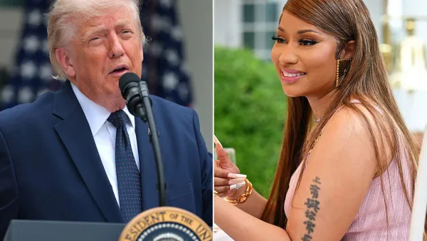Donald Trump et Nicki Minaj