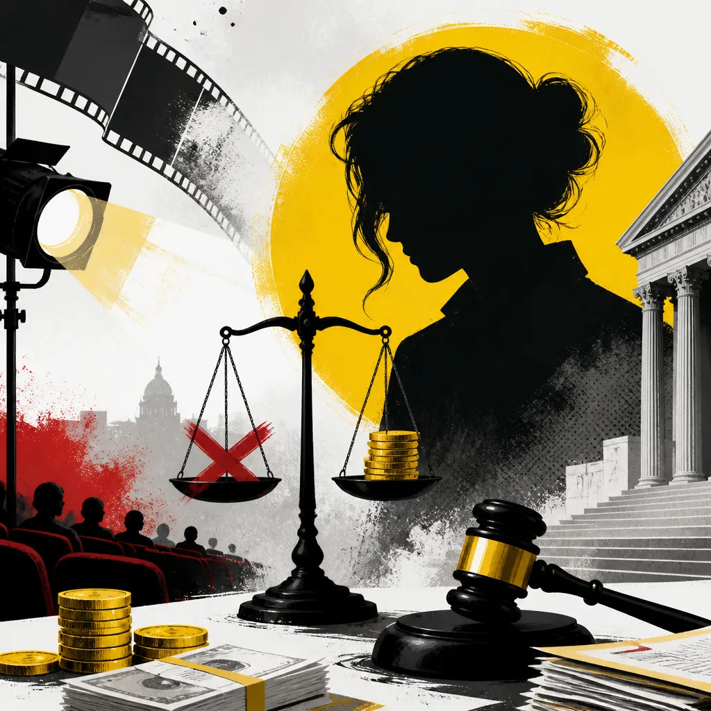 Illustration editoriale pour Isabelle Adjani condamnée en appel à dix mois de prison avec sursis et 10 000 euros d’amende pour fraude fiscale aggravée