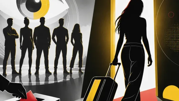 Illustration editoriale pour Secret Story 2026 Lou est la première candidate éliminée de la saison