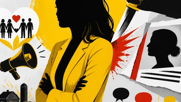 Illustration editoriale pour Karine Le Marchand dénonce un « coup de couteau dans le dos » après un article du Parisien