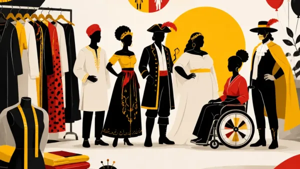 Illustration editoriale pour Soirées costumées : l&rsquo;inclusivité facilite la participation des invités