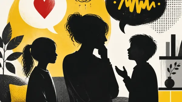 Illustration editoriale pour Faustine Bollaert dépassée par le langage « wesh » de son fils Peter