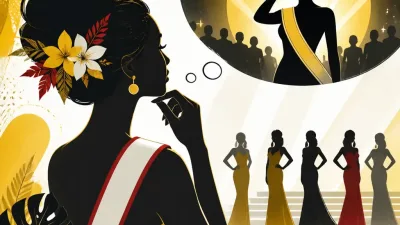 Illustration editoriale pour Miss France 2027 : Hinaupoko Devèze pense déjà savoir qui va gagner l’élection