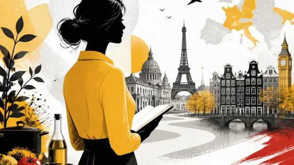 Illustration editoriale pour Julie Andrieu poursuit son aventure sur T18 avec de nouveaux épisodes inédits