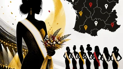 Illustration editoriale pour Miss France 2027 : découvrez les huit candidates régionales déjà élues