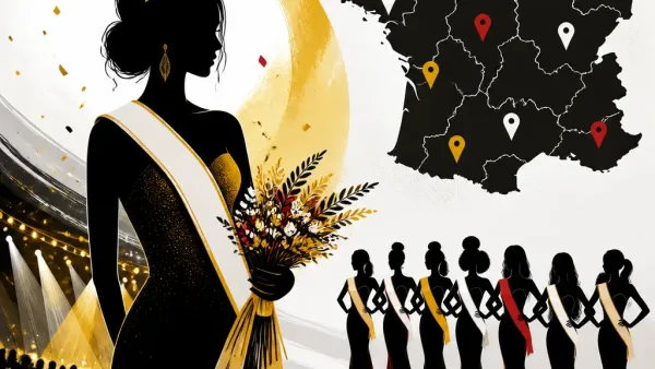 Illustration editoriale pour Miss France 2027 : découvrez les huit candidates régionales déjà élues