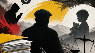 Illustration editoriale pour Émile : le grand-père dépose une soixantaine de plaintes après des menaces