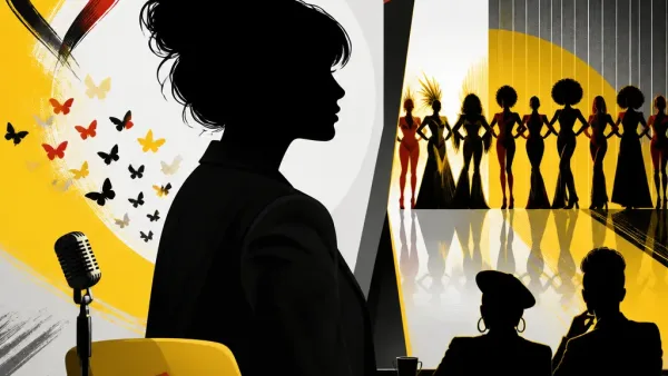 Illustration editoriale pour Daphné Bürki de retour dans Drag Race France : elle revient sur son « coming out » qui n’en était pas un