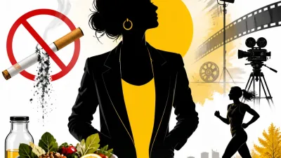 Illustration editoriale pour Alexandra Lamy a arrêté de fumer après 14 tentatives