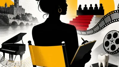 Illustration editoriale pour Marine Delplace nommée membre du jury du festival du film d&rsquo;Angoulême