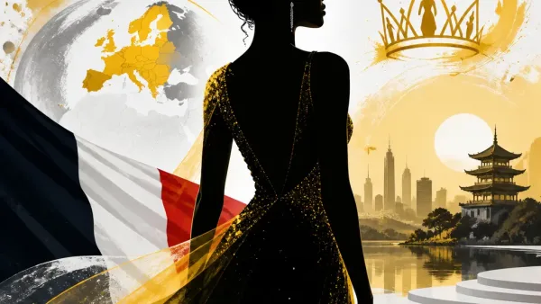 Illustration editoriale pour Indira Ampiot dévoile sa photo officielle en tant que candidate de la France à Miss World 2026