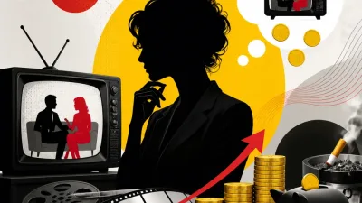 Illustration editoriale pour Alexandra Lamy : ce qu’elle touche chaque année pour les rediffusions de Un gars, une fille