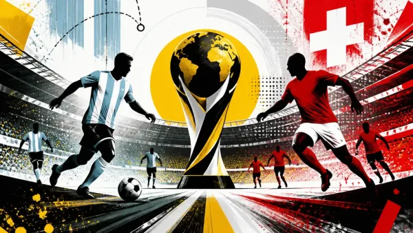 Illustration du match Argentine VS Suisse, le 12/07/2026 02:00, stade Arrowhead Stadium
