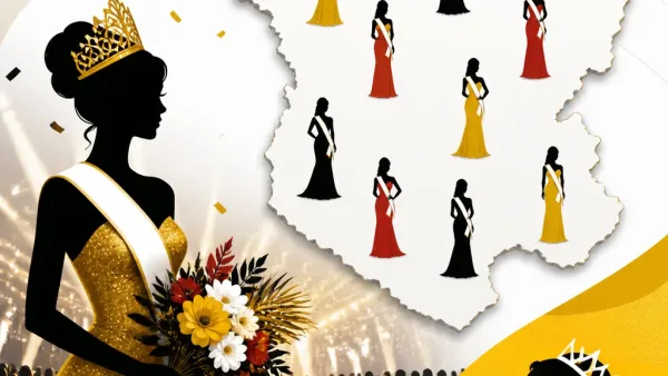 Illustration editoriale pour Miss France 2027 : découvrez les neuf candidates régionales déjà élues