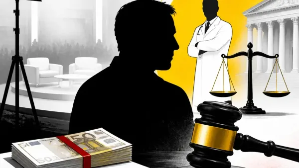 Illustration editoriale pour Thierry Ardisson condamné à verser 7 000 euros au chirurgien de Johnny