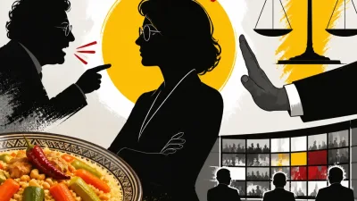 Illustration editoriale pour Rachida Dati qualifiée de « reine du couscous » par Pierre-Jean Chalençon : l&rsquo;Arcom rappelle W9 au respect des droits de la personne