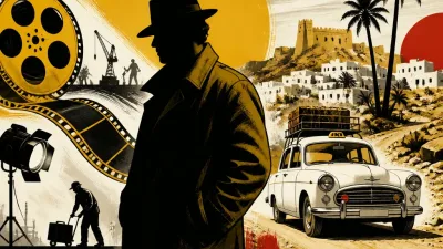 Illustration editoriale pour Lino Ventura : Un taxi pour Tobrouk, son plus grand succès au box-office
