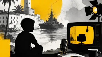 Illustration editoriale pour Thierry Ardisson a passé une partie de son enfance à Mers el-Kébir en Algérie