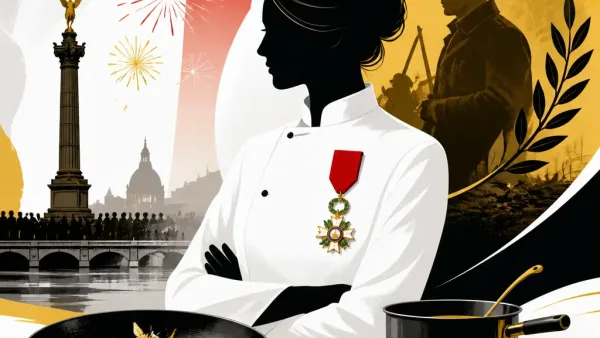 Illustration editoriale pour Stéphanie Le Quellec reçoit la Légion d’honneur ce 14 juillet 2026