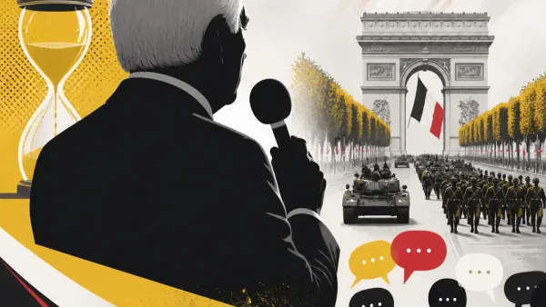 Illustration editoriale pour Jean-Claude Narcy, 88 ans, star inépuisable de TF1 malgré son âge