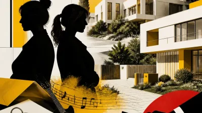 Illustration editoriale pour Emmanuelle et Eve Béart vendent la maison de Garches héritée de Guy Béart pour 20 millions d&rsquo;euros