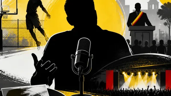 Illustration editoriale pour Grand Corps Malade défend Bally Bagayoko, son ancien entraîneur et maire de Saint-Denis
