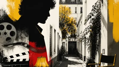 Illustration editoriale pour Patrick Dewaere : l&rsquo;impasse bucolique de Paris où il a vécu jusqu&rsquo;à sa mort à 35 ans