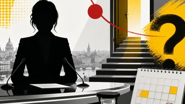 Illustration editoriale pour Léa Salamé clôture sa première saison au JT de France 2 sans annoncer son retour à la rentrée