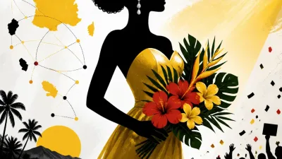 Illustration editoriale pour Miss France 2027 : Julia Désirée élue Miss Guadeloupe à 20 ans