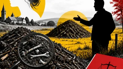 Illustration editoriale pour Delphine Jubillar : le propriétaire du champ affirme que les monticules étaient du compost