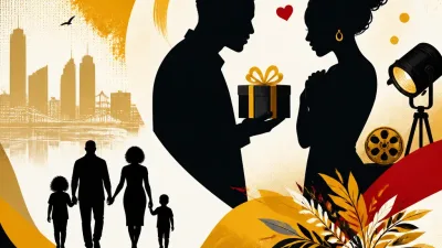 Illustration editoriale pour La demande très spéciale de Jamel Debbouze à sa femme Mélissa Theuriau pour son anniversaire