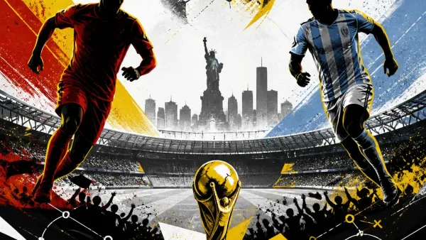 Illustration du match Espagne VS Argentine, le 19/07/2026 20:00, stade New York New Jersey Stadium