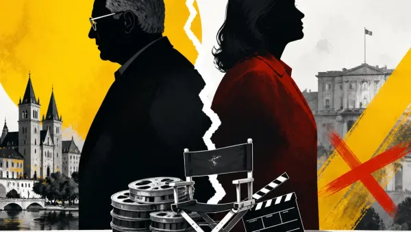 Illustration editoriale pour Dominique Besnehard revient sur sa « séparation amicale » avec Ségolène Royal