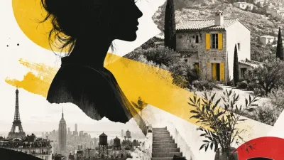 Illustration editoriale pour Charlotte Gainsbourg : une maison aux Baux-de-Provence devenue son refuge après la mort de sa sœur