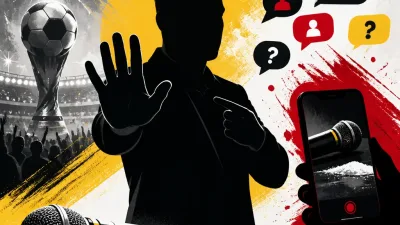 Illustration editoriale pour Robbie Williams dément avoir consommé de la cocaïne pendant la finale de la Coupe du monde
