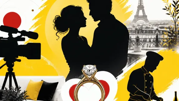 Illustration editoriale pour Sophie Davant confirme être fiancée à William Leymergie dans une vidéo sur Instagram