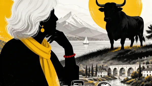 Illustration editoriale pour Nicoletta confie avoir un « copain » de 750 kg