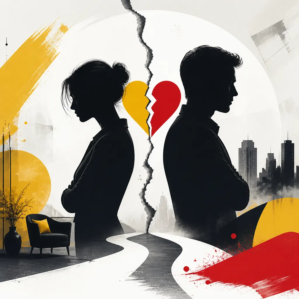 Illustration editoriale pour Jade et Arnaud Lagardère officialisent leur séparation après des mois de silence