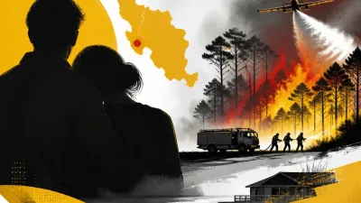 Illustration editoriale pour Incendie en Gironde : Laurent Delahousse et sa compagne très affectés par la situation